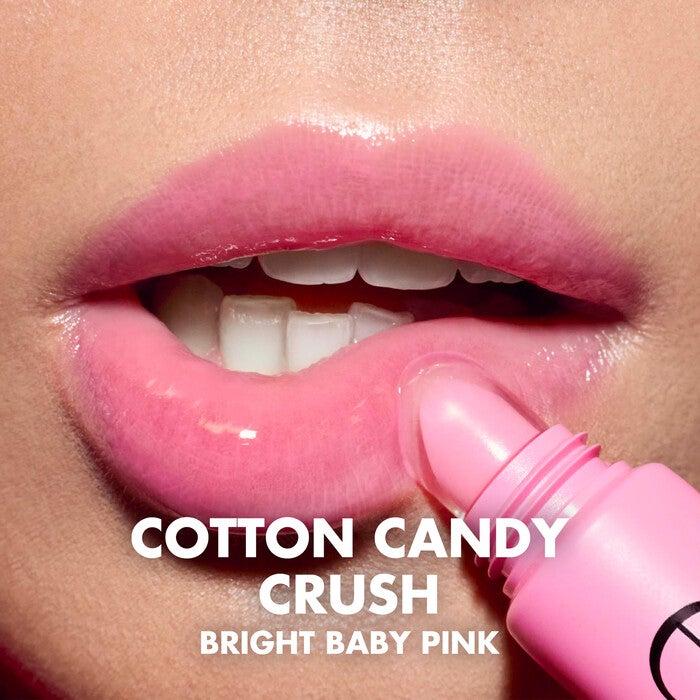 Glow Reviver Melting Lip Balm, new shade! Cotton Candy Crush - Bright baby pink