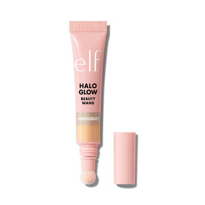 Halo Glow Highlight Beauty Wand, Holographic Honey - Yellow to Orange Shift